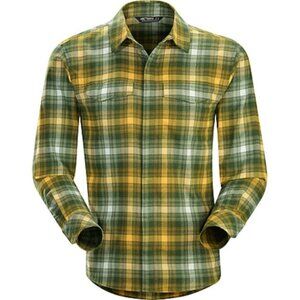 Arc'teryx Men's Gryson Shirt Long Sleeve Button Down Flannel Shirt Top
